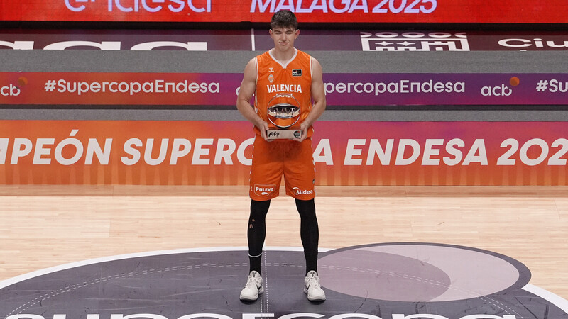 Sergio de Larrea, MVP de la Supercopa Endesa 2025