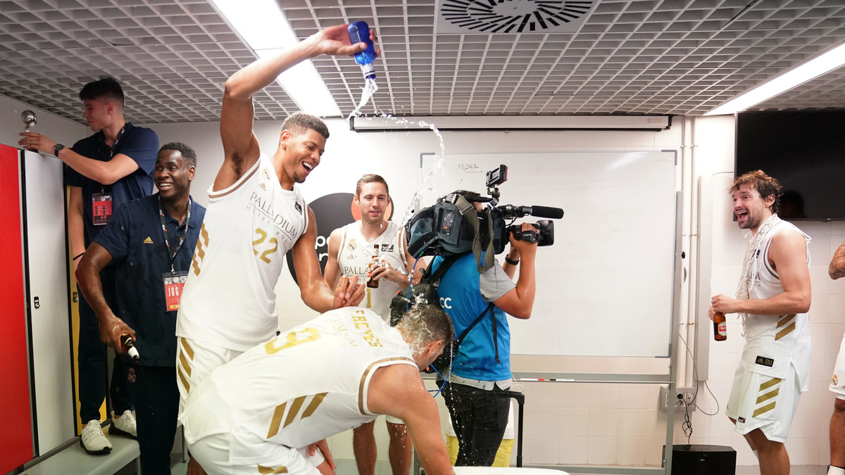 Locura en el vestuario