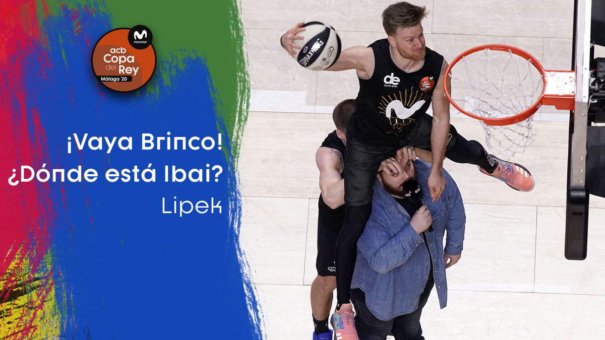 ¡Vaya brinco! Lipek salta a Ibai 