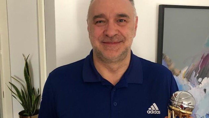 Pablo Laso: el trofeo de Campeón