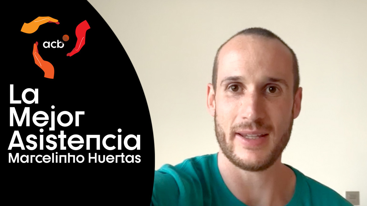 La magia de Marcelinho Huertas en su camiseta