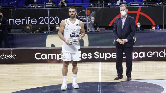 Campazzo suma y sigue: ¡MVP Movistar de la Supercopa Endesa!
